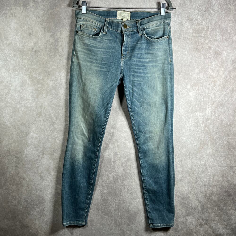 Current Elliot Skinny Jeans Womens Size 29 Blue Medium Wash Denim Mid Rise